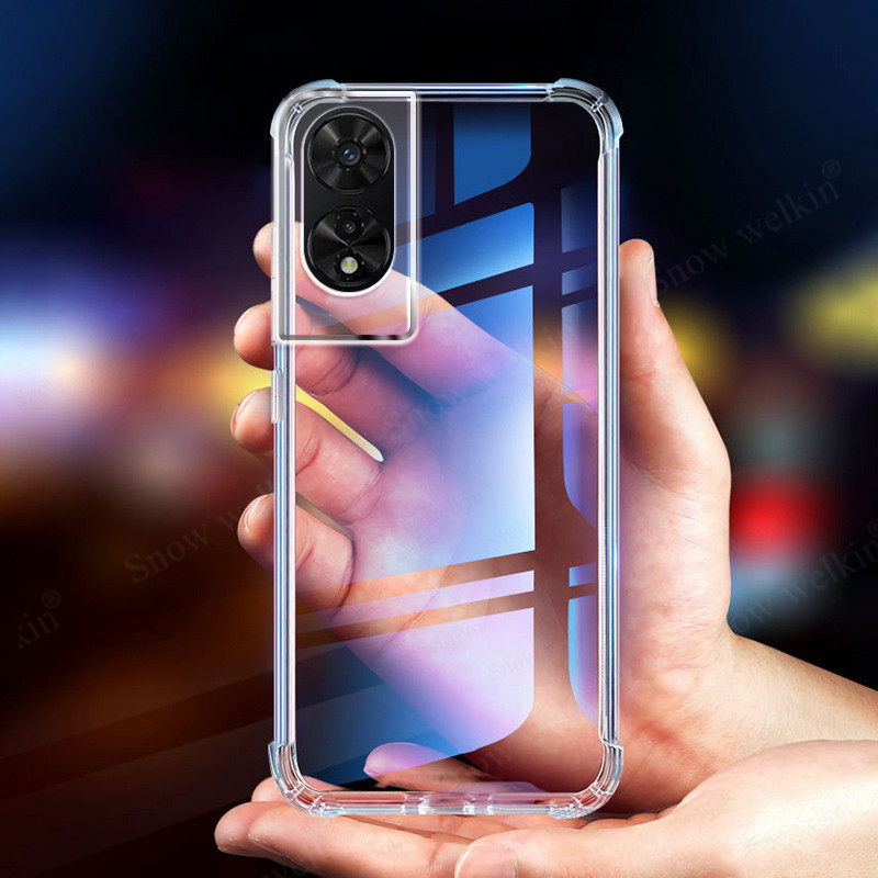 กันกระแทกถุงลมนิรภัยป้องกัน TPU Soft Case สําหรับ TCL 505 501 503 Tcl505 TCL501 TCL503 ฝาครอบป้องกัน