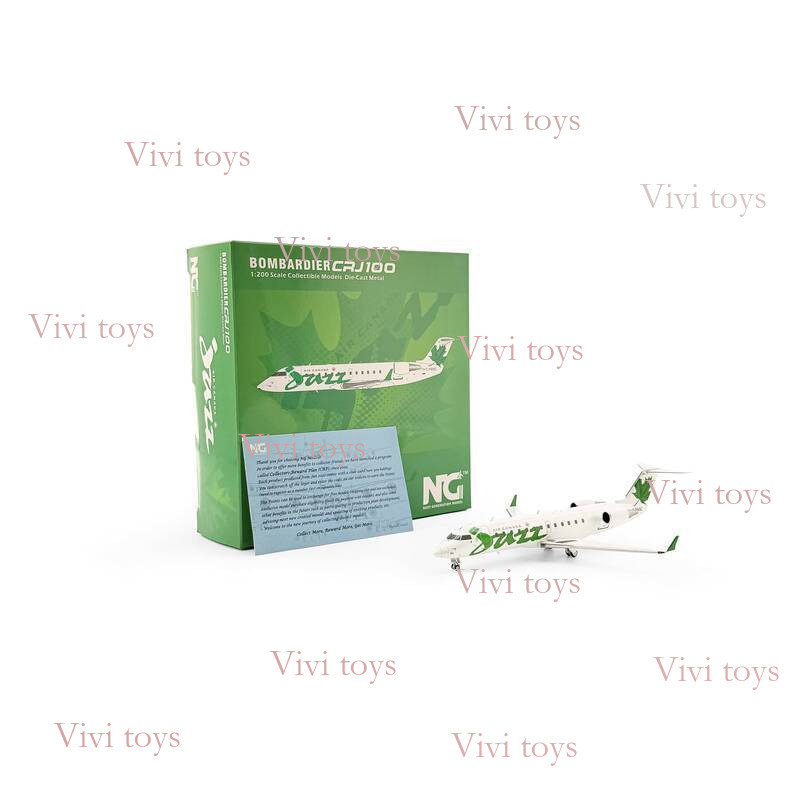 {{ของเล่นวิวิวิ}} NG Models 1/200 CRJ-100ER C-FWSC 加ใหญ่ หลักสูตรแม่พิมพ์โลหะ 360118