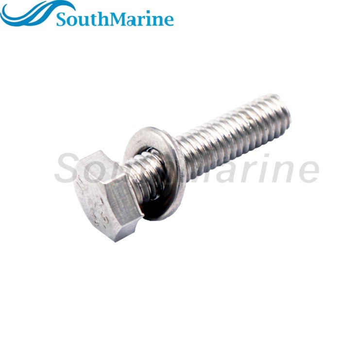 Boat Engine 97395-06025 97095-06025 97080-06025 90101-06M27 90101-06020 Screw Bolt for Yamaha 10-40