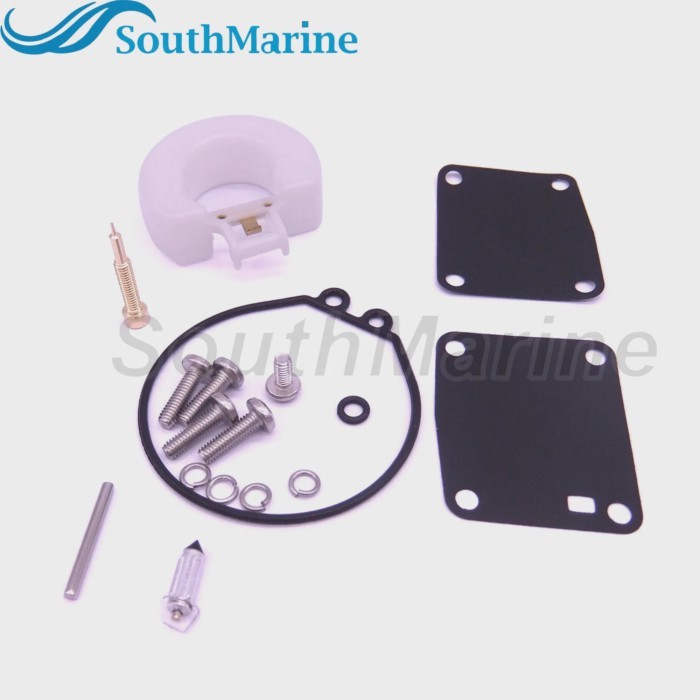 Carburetor Repair Kit 6G1-W0093-00-00 18-7765 for Yamaha 3HP 6HP 8HP 6CMH 6DMH 8CMH Outboard Engine