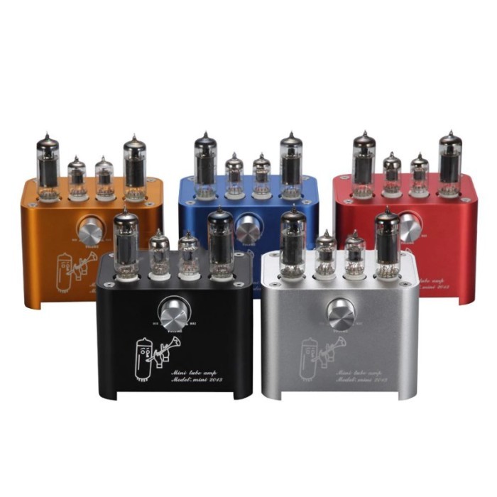 APPJ 6J1 6P1 Stereo HiFi Desktop Power Amp 3W+3W Mini Vacuum Tube Amplifier