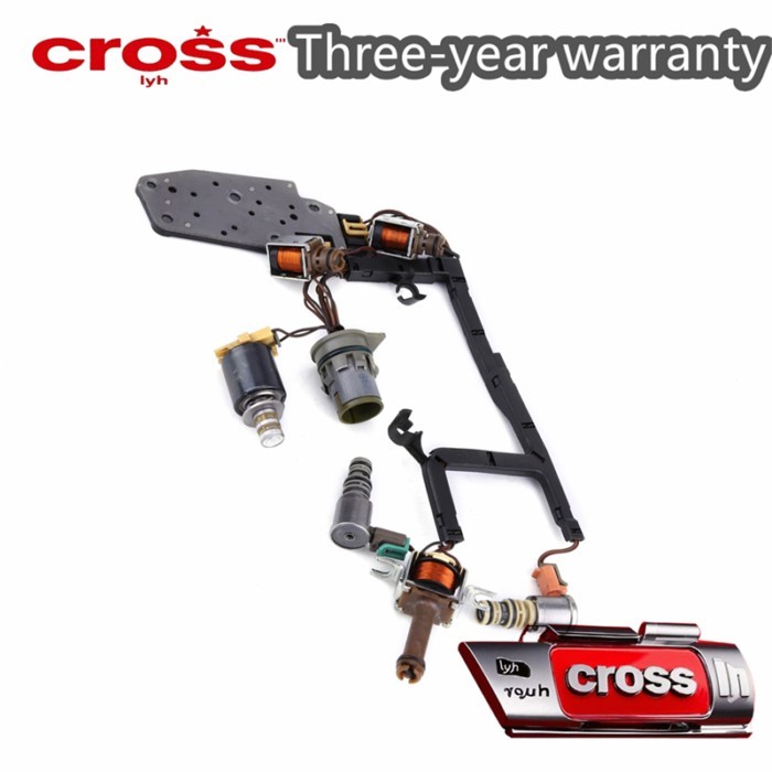 New 4L60E 4L65E Transmission Solenoid Valve with Harness Kit for Chevrolet Buick Auto Parts 4L70E