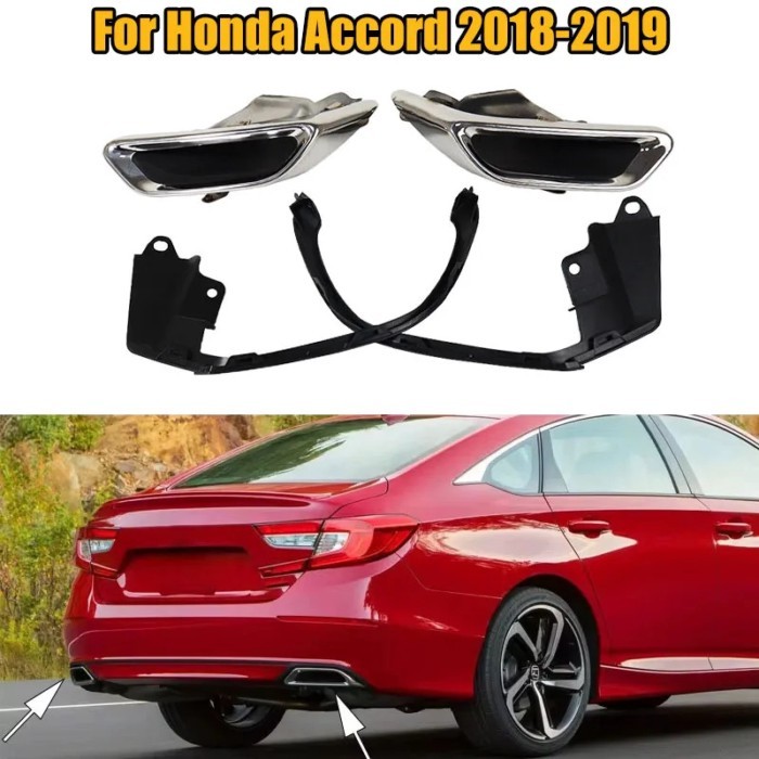 For Honda Accord 2018- 2019 Car Auto Replacement Parts Exhaust Systems Exhaust Muffler Tail Pipe Ti