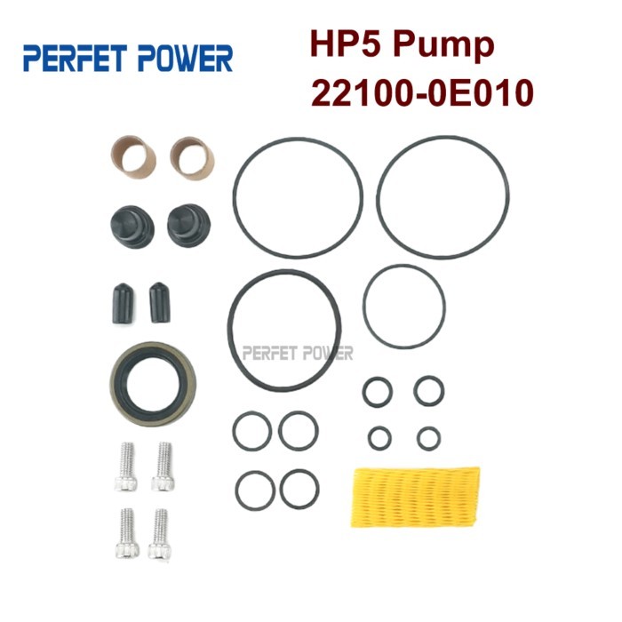 5 Sets Repair Kit for HP5/HP6 Fuel Pump 22100-0E010 22100-0E020 Diesel Fuel Injection Pump Repair K