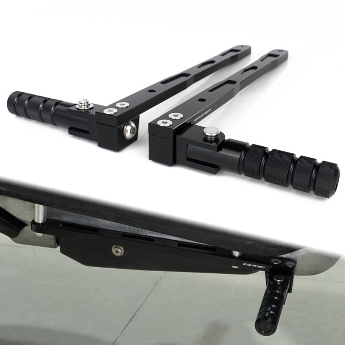 Rider Foot Peg Lowering bracket  Motorcycle For Honda Ruckus 50 Zoomer 2003-2024 Highway Rest brack