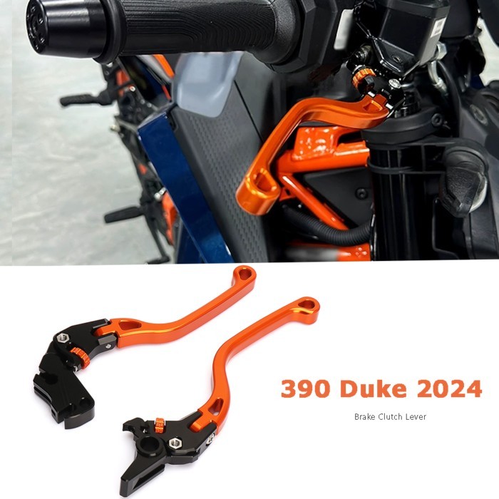For 390DUKE 390 duke DUKE 390Duke 390 Duke 2024  Orange Brake Clutch Levers Kit New Motorcycle Acce