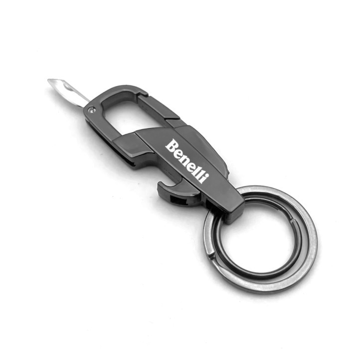 For BENELLI Series Titanium Motocar KeyChain Super Lightweight Titanium EDC Tool Keychain Hanging B