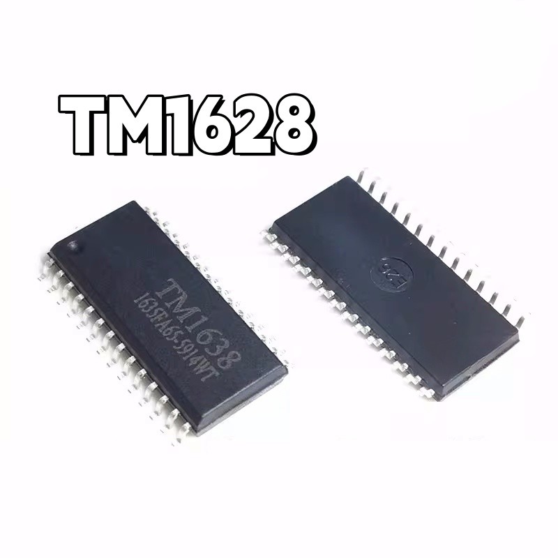 ยี่ห้อใหม่ TM1638 SOP28 LED Digital Tube Drive Chip IC Patch