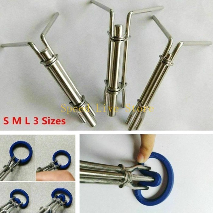 547C Hydraulic Cylinder Piston Rod Seal U-cup Installer Tool 3pcs Repair Tool