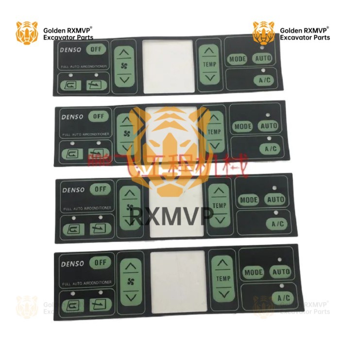 For Komatsu Pc Air Conditioning Control Panel Stickers 200/240/300/360/400-7 Switch Button Stickers