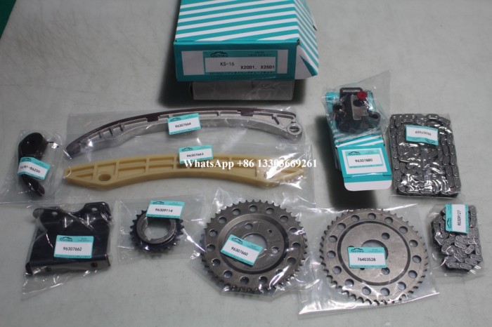 X20D1 X25D1 TIMING CHAIN KIT FOR SUZUKI x20d1 x25d1 engine timing chain set 96307659 KS-16