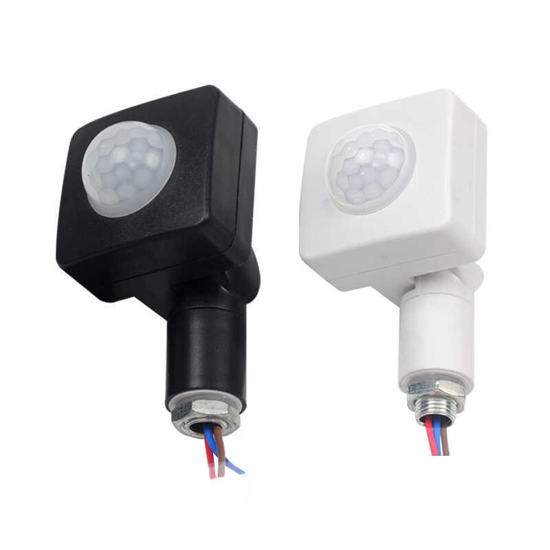 เซ็นเซอร์ปรับ PIR กลางแจ้งกําลังสูง 110-220V