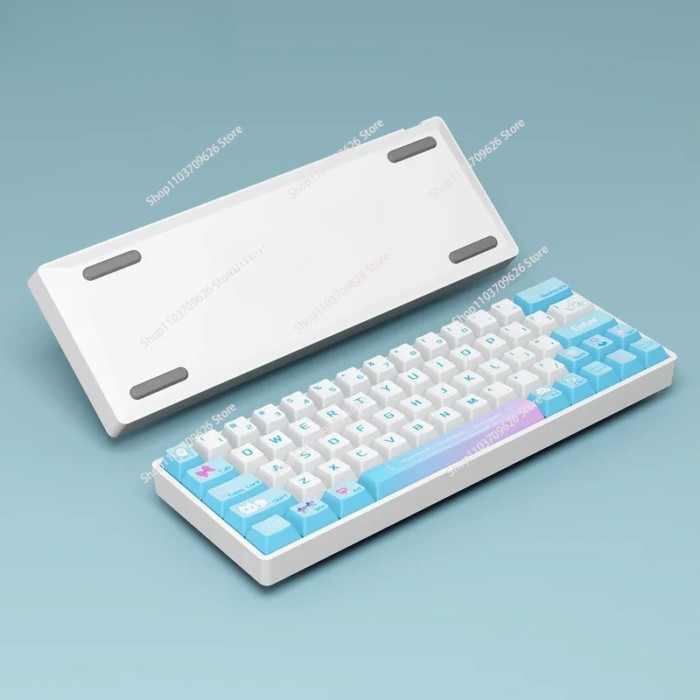 HM66 66 Keys Ergonomic Design He Keyboard With Magnetic Jade Switch