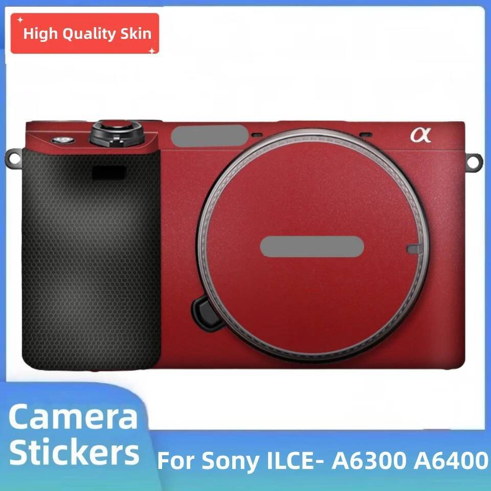 สําหรับ Sony A6300 A6400 ILCE-6400 ILCE-6300 Anti-Scratch เลนส์กล้องสติกเกอร์ Coat Wrap ป้องกันฟิล์ม