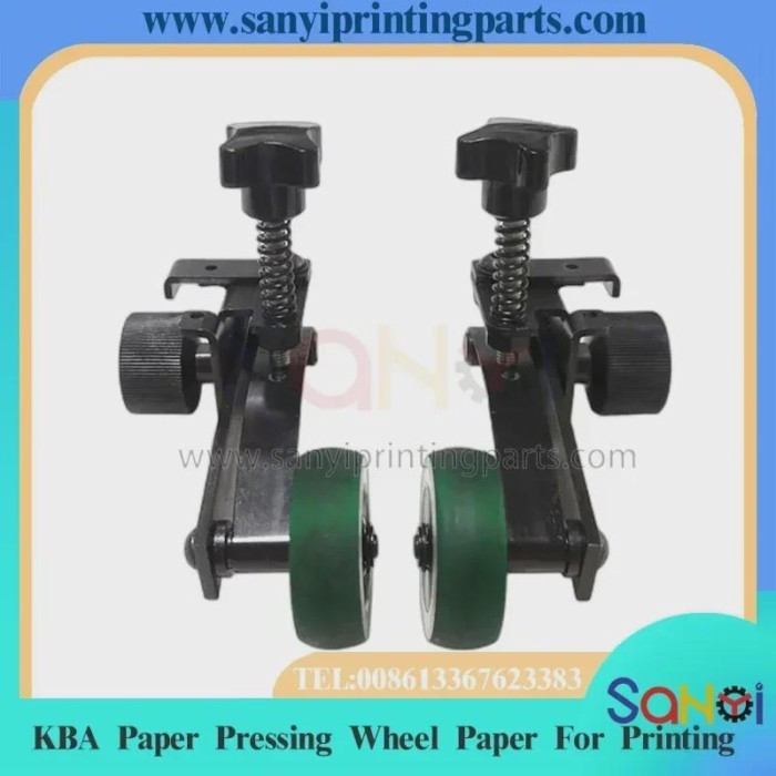 1 Set Best Quality KBA Paper Pressing Wheel  For KBA105 Printing Machine Parts
