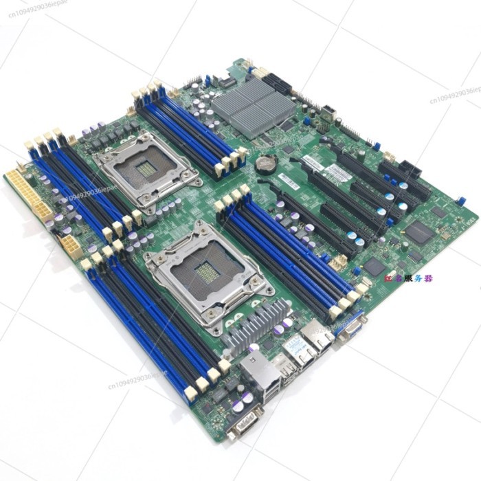 X9dr3-f 2011 dual way x79 C602 nvme motherboard, game more open main installed desktop