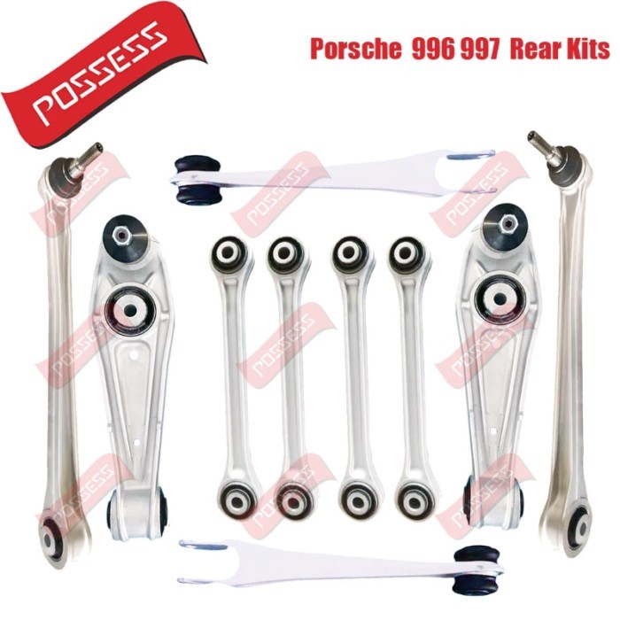 10 Pieces Rear Suspension Control Arm Kits For Porsche 911 Porsche 996 Porsche 997 911 Targa 911 Co