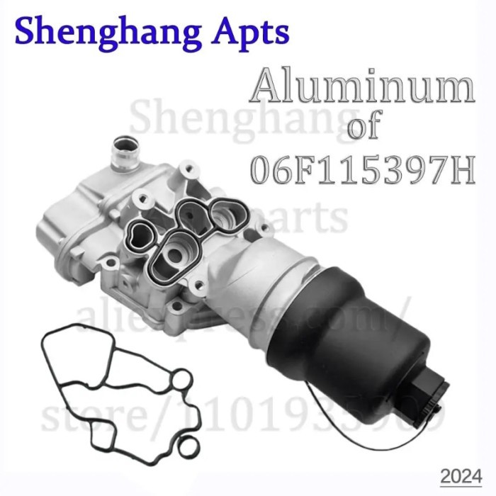 Engine Oil Filter Housing 06F115397E,06F115397F,06F115397H,06F115397J For VW Eos,Golf V,Passat B6,J