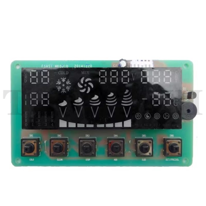 Ice Cream Machine Controller Ice Cream Machine Controller Motherboard Ice Cream Machine Display Boa
