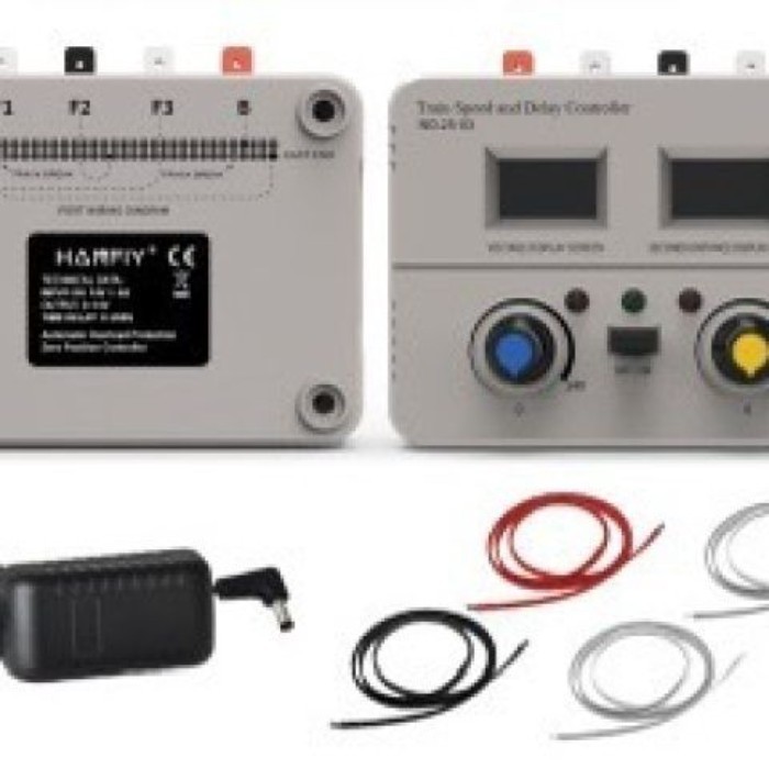 N Scale Train Track Controller รุ่นอัพเกรดสามารถเวลากลับปรับความเร็ว HO Scale Train Controller