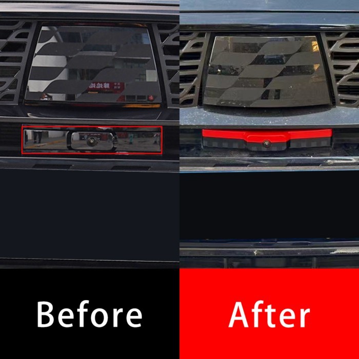 For MINI JCW COUNTRYMAN U25 2024 2025 Car Front Grille Camera Decorative Cover Sticker Auto Styling