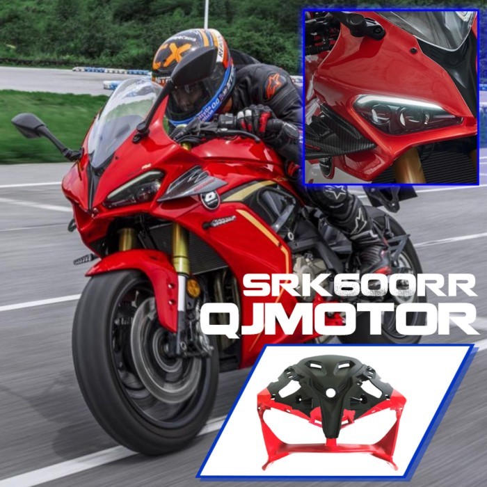 FOR QJMOTOR SRK 600 RR SRK600RR Front Protection Cover QJ600RR Original Accessories Shell Decoratio