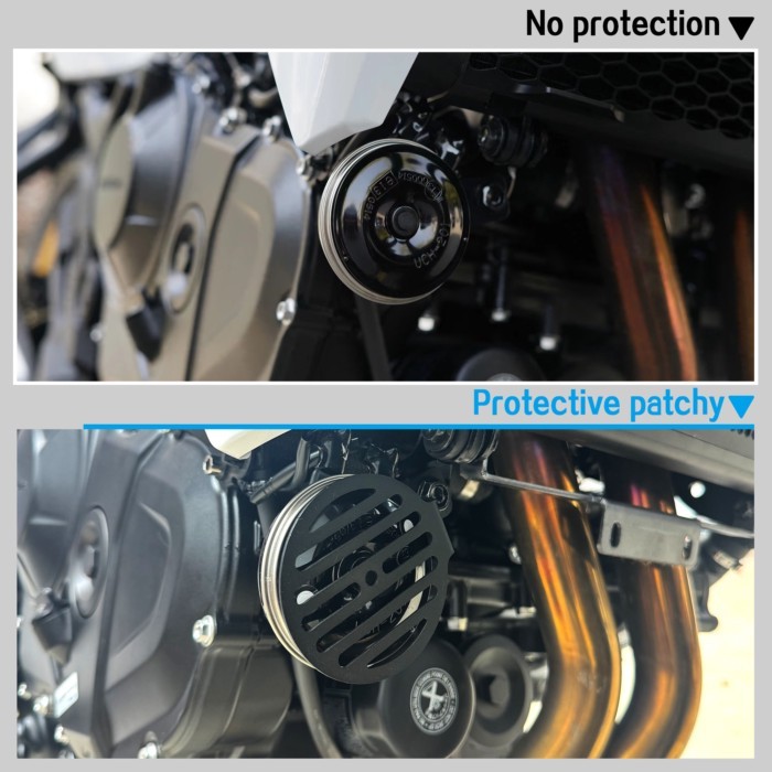 Motorcycle XL750V Horn Cover Protector Accessories For Honda TRANSALP750 XL750 TRANSALP 750 XLV