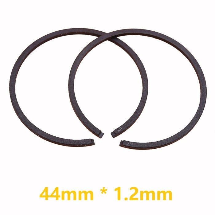 2pcs/lot 44mm x 1.2mm Piston Rings For STIHL 026 026 Pro MS251 MS260 FS480 & More 2 Stroke Chainsaw