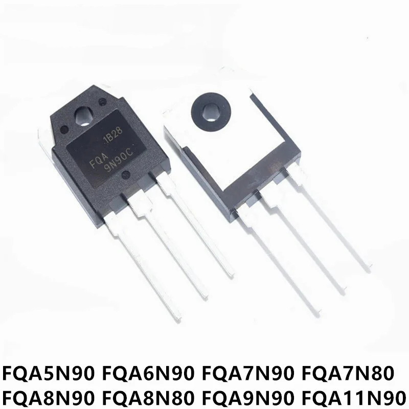 5PCS FQA9N90C FQA11N90C 9N90C 11N90C 9N90 11N90 TO-3P 9A 11A 900V N-channel Power MOSFET DIP ทรานซิส