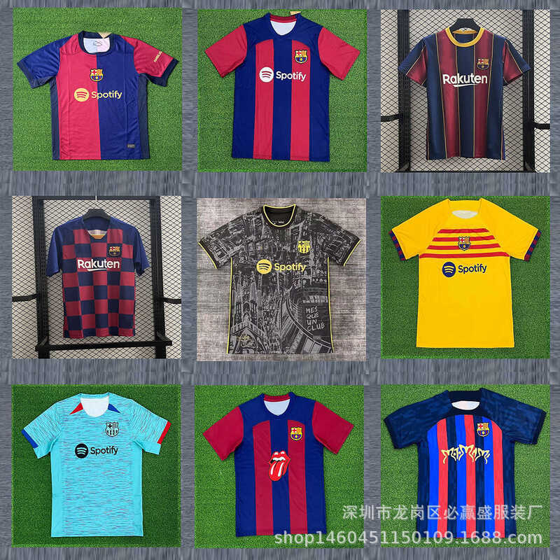 Xijia Bazaar Complete Styles Bazaar Messi Nemar Inestap Yor Barcelona เสื้อฟุตบอล