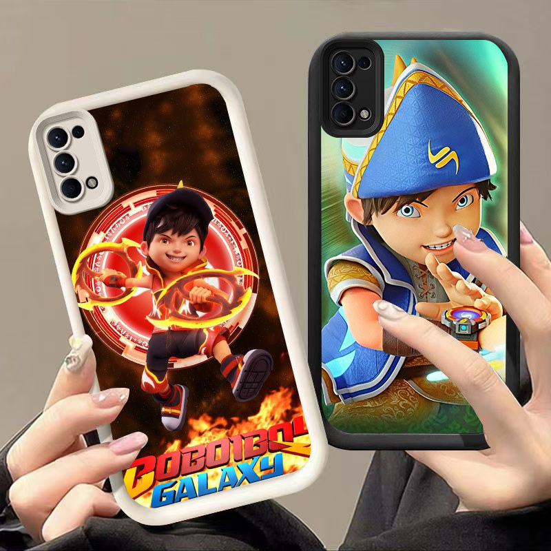 HW-4 Bobiboy พลังงานแสงอาทิตย์ซิลิโคนกันกระแทกสําหรับ Realme Narzo C3 7I 10 5 N53 5s 6i C75 20A N63 