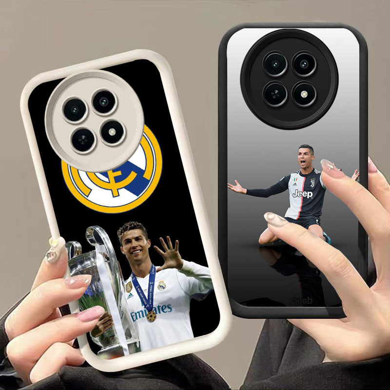 HW-13 FC CR7 ปลอกซิลิโคนกันกระแทกสําหรับ Realme Narzo 12X 70 13 70Pro5G C65 12 Plus Pro Lite 5G 4G