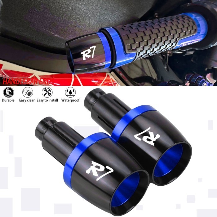 For YAMAHA YZF R7 YZFR7 2021-2024 2023 2022 YZF-R7 Motorcycle Handlebar Grips Cap Weight PartsAnti 