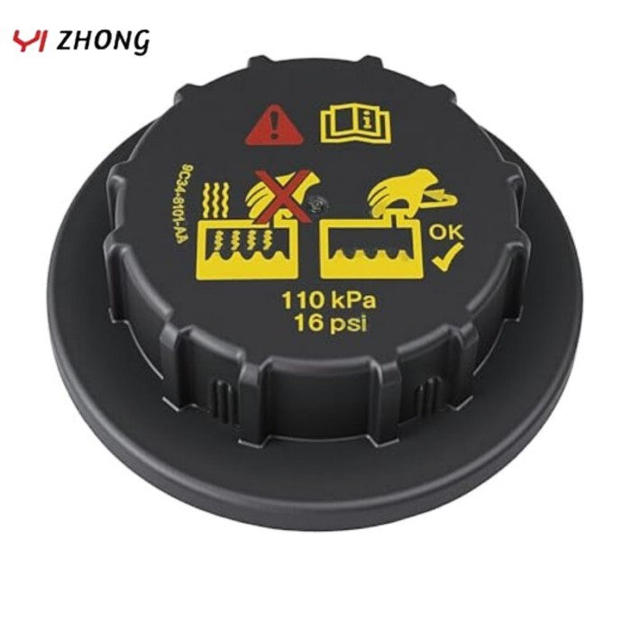 9C3Z8101B Coolant Reservoir Cap for 1991-2025 Ford Explorer Edge Expedition F-150-F350 Ranger Tauru
