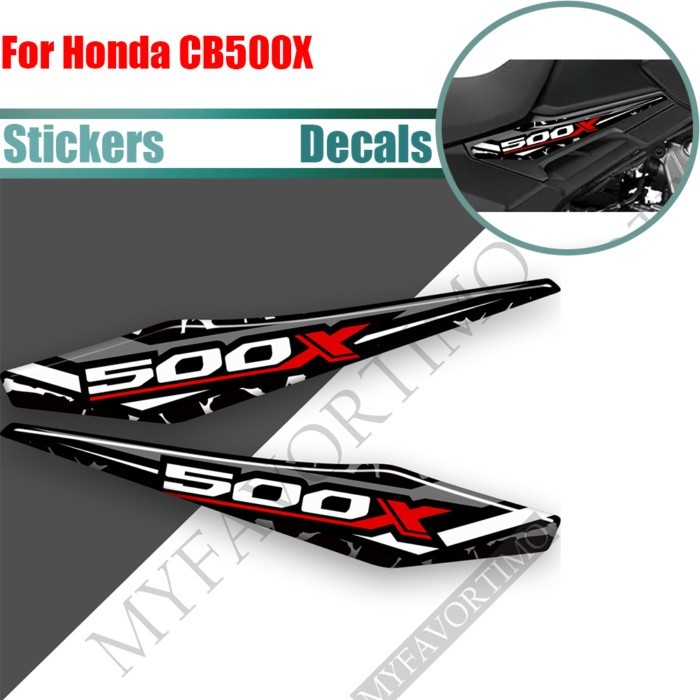 For Honda CB500X moto Fuel Tank Pad Sticker Motorcycle Tank Protector Decals Waterproof moto Access