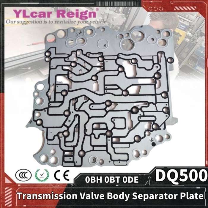 0BH 0BT DQ500 0DE Automatic Transmission Clucth Valve Body Separator Plate Repair Rebuild Kit For V