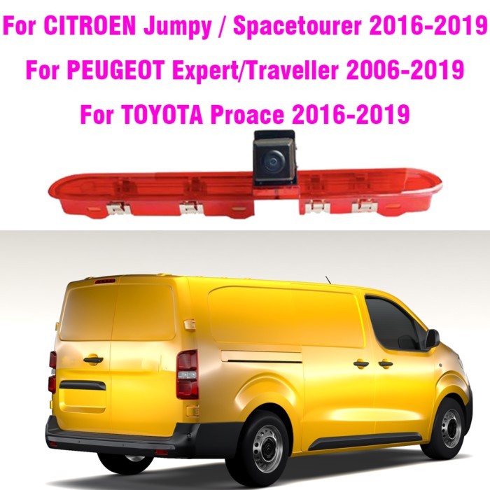 For Peugeot Expert Van For Citroen Dispatch For Toyota Proace Van 2016-2019 Car Rearview Camera Rev