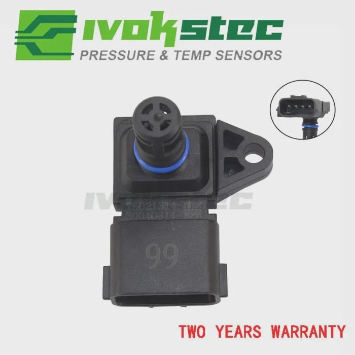 5WK96841 2045431 4Bar (4Bar) Manifold Intake Air Pressure MAP Sensor For Renault Peugeot 405 Kia Pr