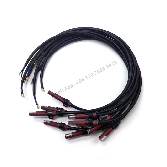 Ordinary QRB1 Flame Detector Photosensitive Electric Eye Burner Detection Photoresistor Red QRB1 Ph