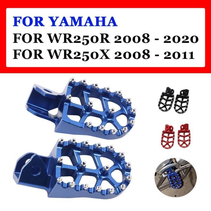 Motorcycle Foot Pegs Foot Rests Pedals Footpeg Footrest For YAMAHA WR250R WR250X WR 250 R WR250 X W