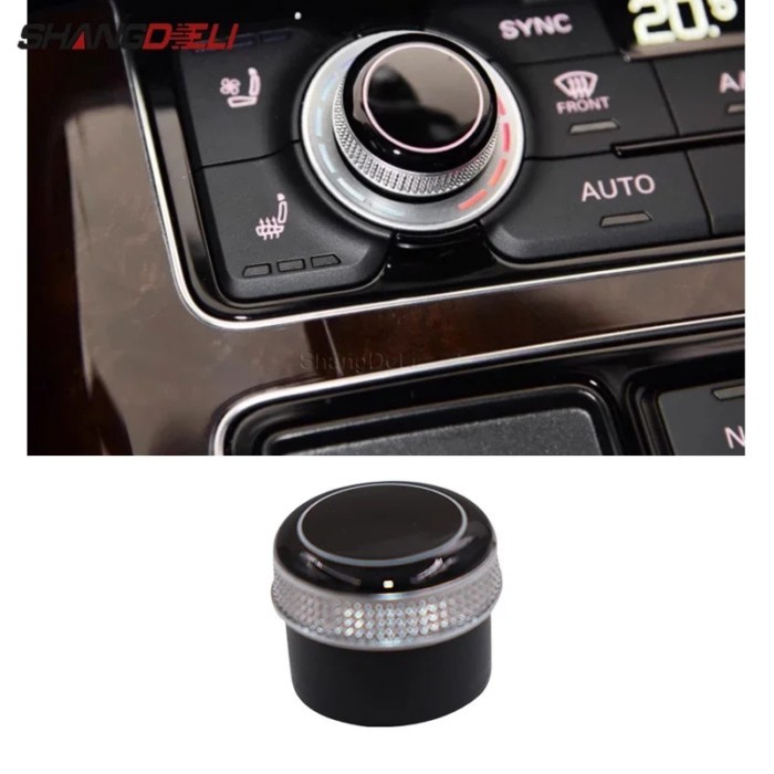 Compatible For Audi A8L D4 air conditioning panel knob switch centre control multimedia volume audi