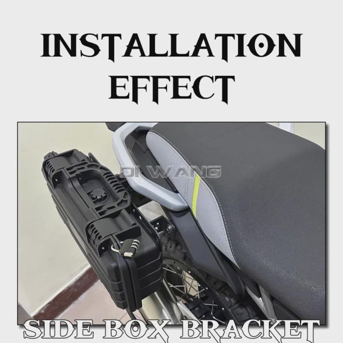 Fits CFMOTO 450-MT Motorcycle Luggage Bag Holder Luggage Saddle Bag Holder for CFMOTO 450MT 450 MT