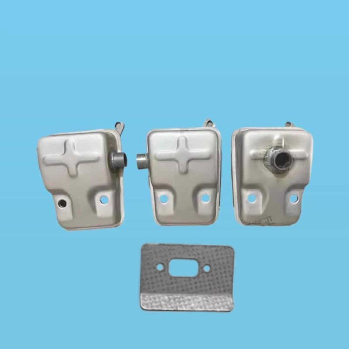 TL43 MUFFLER & GASKET FOR MITSUBISHI TL52 TB43 TB52 TU52 43CC 52CC 430 BRUSHCUTTER EXHAUST SILENCER