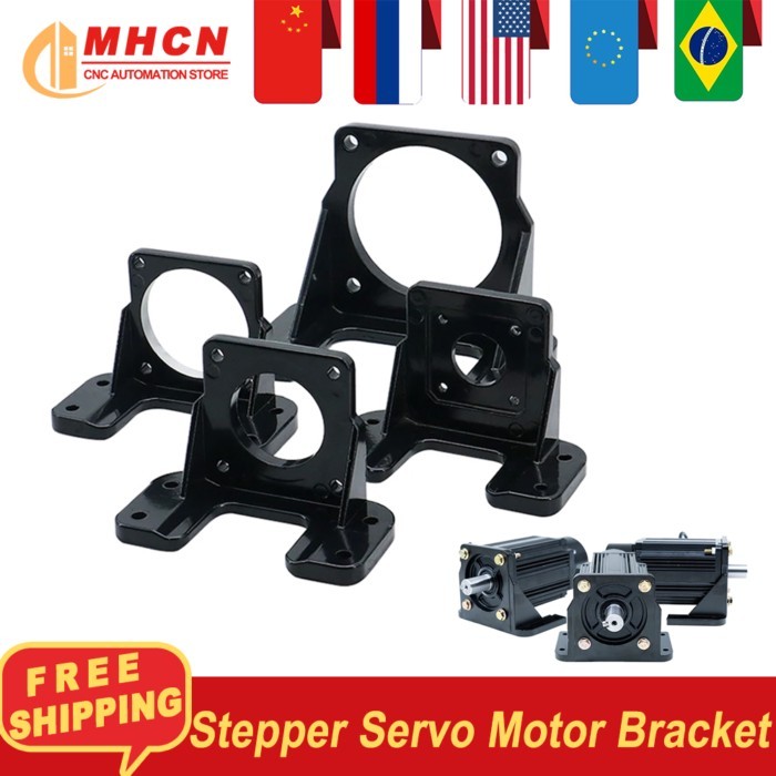 Stepper Servo Motor Mount Motor Bracket 42 / 57 / 60 / 80 / 86 / 90 / 110 Motor Seat for Nema17 Nem