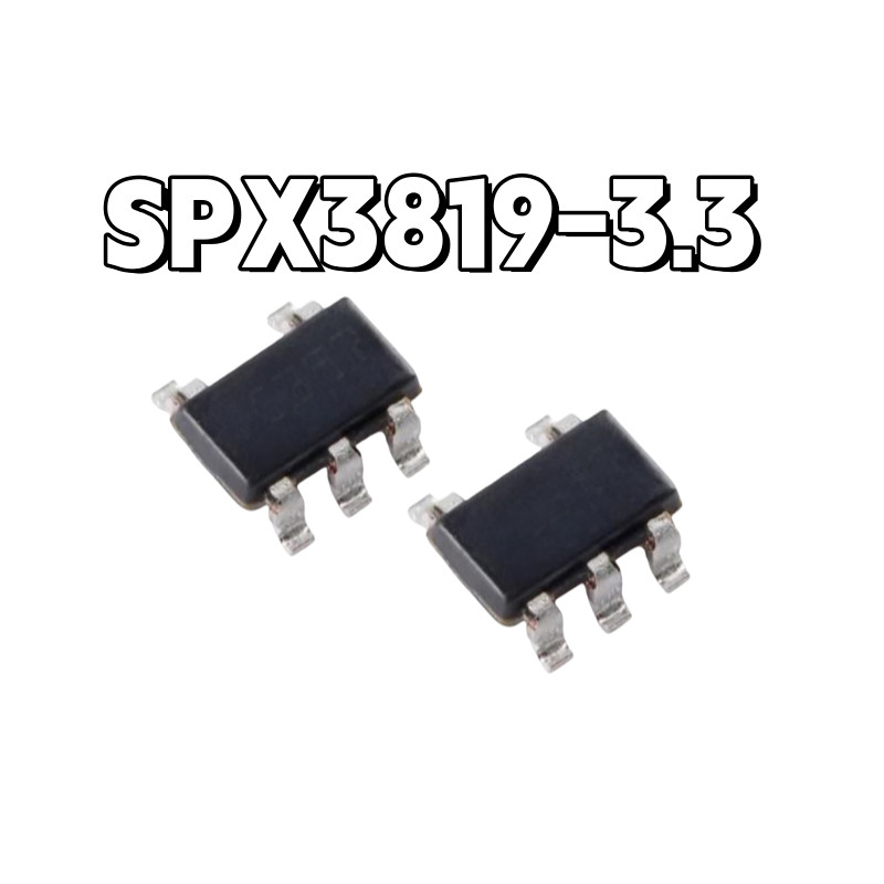 ยี่ห้อใหม่ SPX3819-3.3 SPX3819M5-L-3.3/TR ตัวควบคุมแรงดันไฟฟ้า LDO 500mA 3.3V SOT-23-5