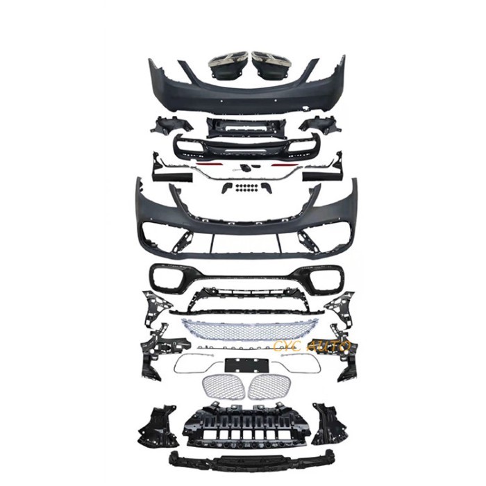 W222 S65 AMG Bodykit S222 Body Kit Parts Front Rear Bumper Full Set For Mercedes Benz S Class W222