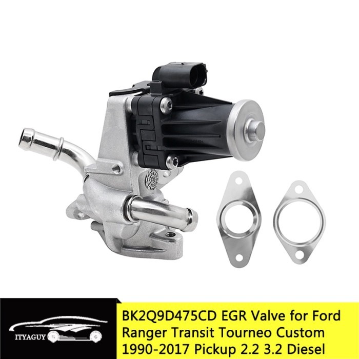 EGR Valve Compatible With Ford Ranger Transit Tourneo Custom 2.2 BK2Q-9D475-CB BK2Q-9D475-CC BK2Q9D