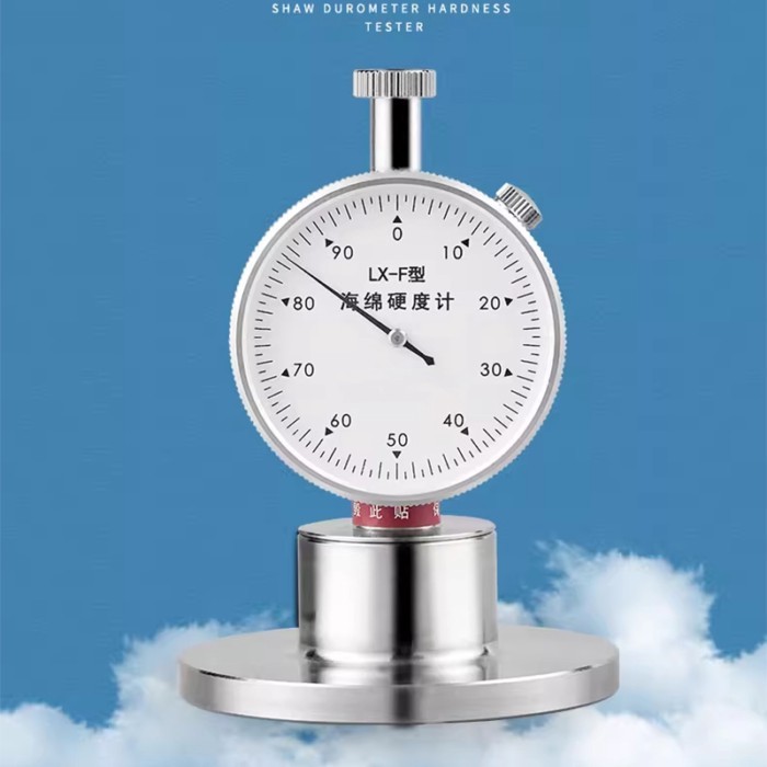LX-F Sponge Hardness Tester Portable Pointer Shaw Hardness Tester Foam Pearl Cotton Hardness Tester