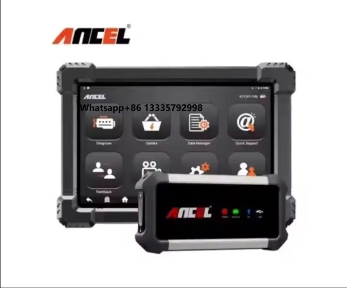 2025 Newest Arrival Ancel X7 HD Diagnostic Tools Heavy Duty Truck Automotive Scanner Coding Reset A