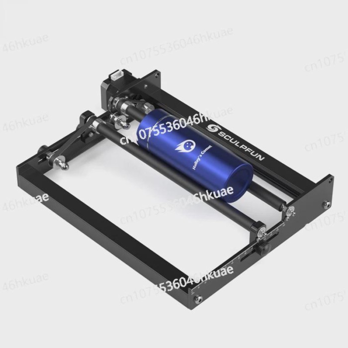 360° Rotating for 6-150mm Engraving Cylindrical Objects  S9 Laser Rotary Roller Laser Engraver Y-ax
